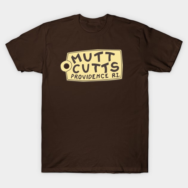 Mutt Cutts Logo T-Shirt by Alema Art